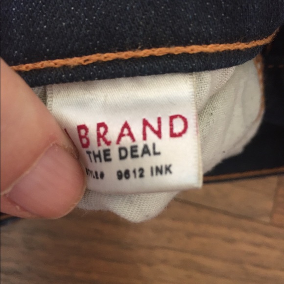 J Brand  The Deal 9612 Ink Zipper Ankle Dark Denim - Picture 6 of 6